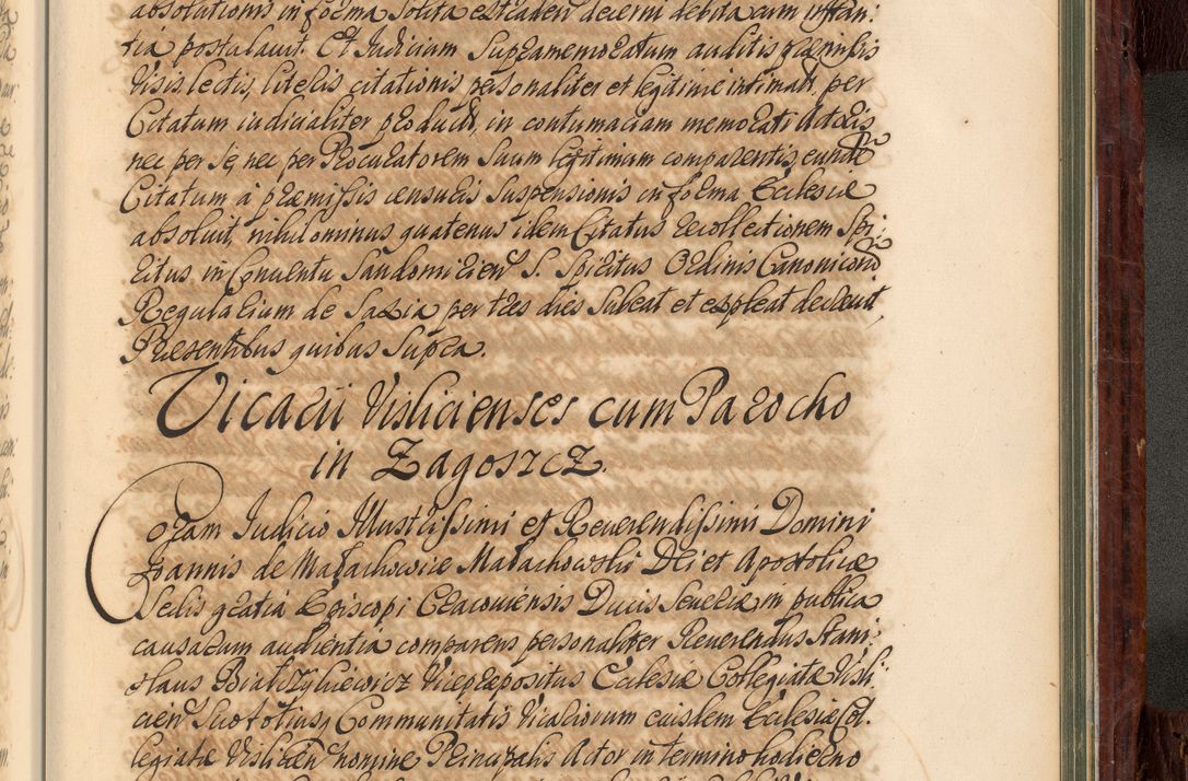 Zdjęcie nr 1030 dla obiektu archiwalnego: Acta actorum episcopalium R. D. Joannis a Małachowice Małachowski, episcopi Cracoviensis a die 16 Julii anni 1688 et 1689 acticatorum. Volumen IV