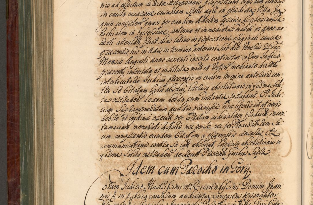 Zdjęcie nr 1029 dla obiektu archiwalnego: Acta actorum episcopalium R. D. Joannis a Małachowice Małachowski, episcopi Cracoviensis a die 16 Julii anni 1688 et 1689 acticatorum. Volumen IV
