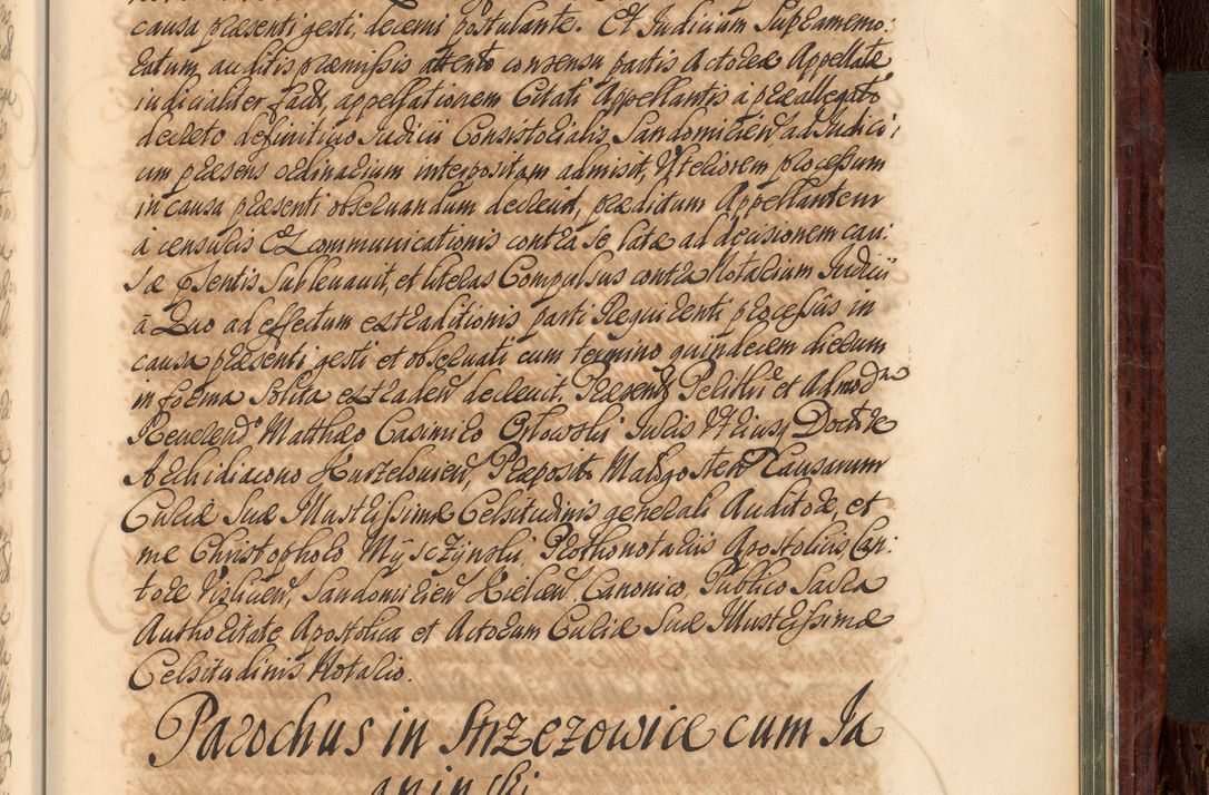 Zdjęcie nr 1028 dla obiektu archiwalnego: Acta actorum episcopalium R. D. Joannis a Małachowice Małachowski, episcopi Cracoviensis a die 16 Julii anni 1688 et 1689 acticatorum. Volumen IV