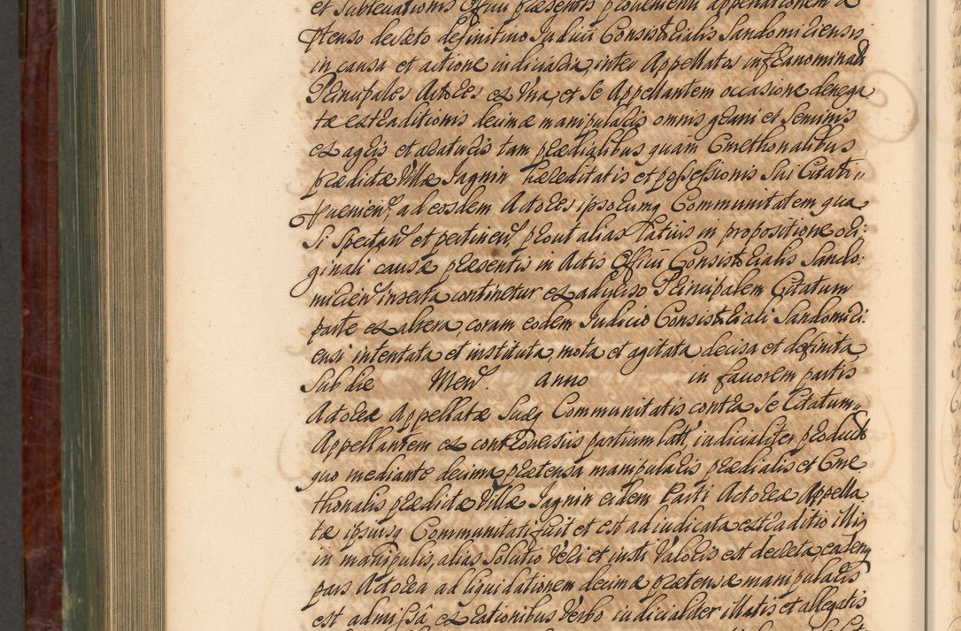 Zdjęcie nr 1027 dla obiektu archiwalnego: Acta actorum episcopalium R. D. Joannis a Małachowice Małachowski, episcopi Cracoviensis a die 16 Julii anni 1688 et 1689 acticatorum. Volumen IV