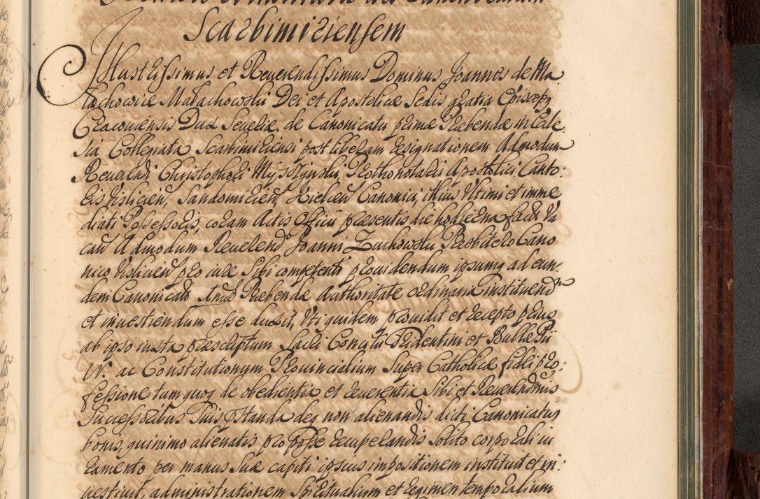 Zdjęcie nr 1026 dla obiektu archiwalnego: Acta actorum episcopalium R. D. Joannis a Małachowice Małachowski, episcopi Cracoviensis a die 16 Julii anni 1688 et 1689 acticatorum. Volumen IV