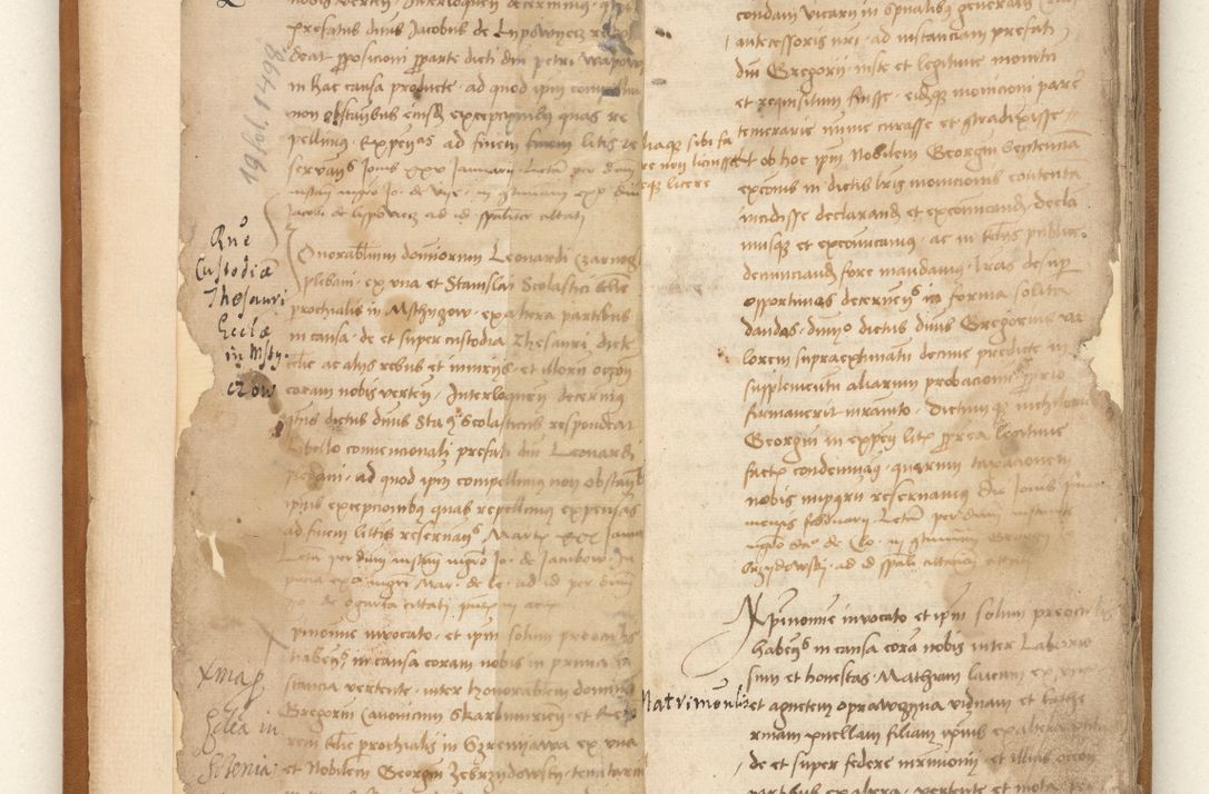 Zdjęcie nr 5 dla obiektu archiwalnego: [Acta sententiarum vicarialia coram Johanne de Goslaw]