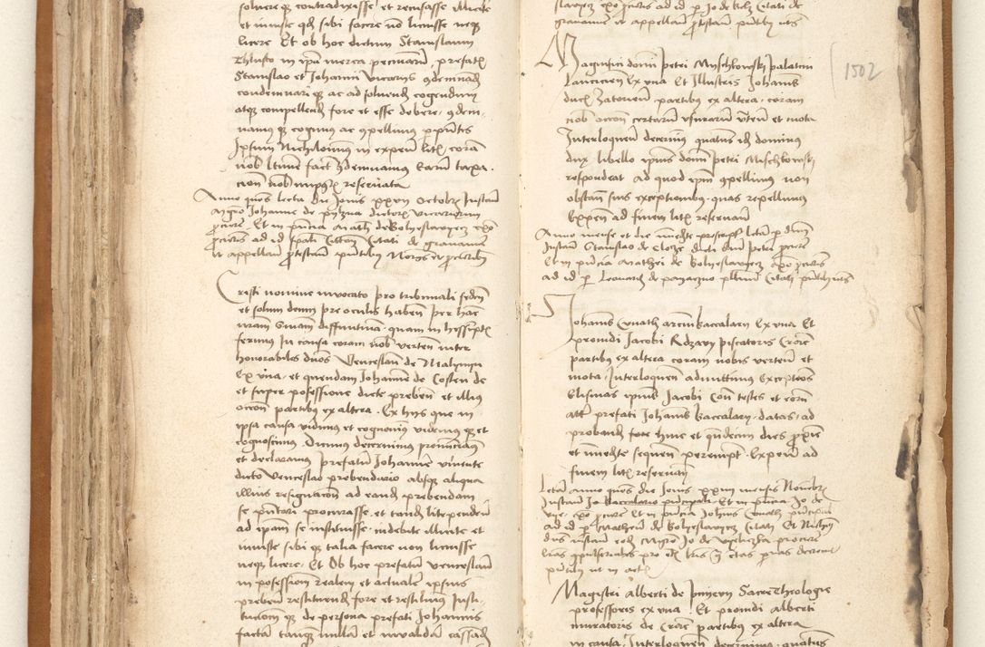 Zdjęcie nr 132 dla obiektu archiwalnego: [Acta sententiarum vicarialia coram Johanne de Goslaw]