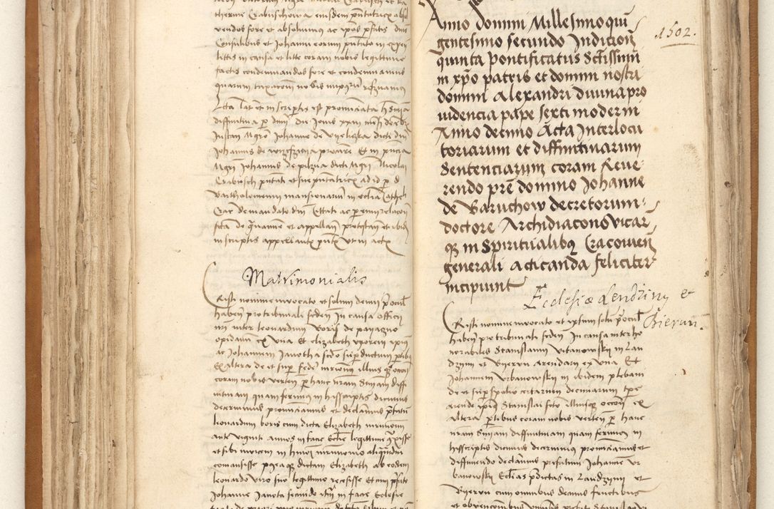 Zdjęcie nr 108 dla obiektu archiwalnego: [Acta sententiarum vicarialia coram Johanne de Goslaw]