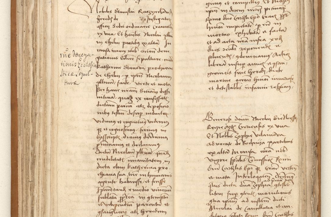 Zdjęcie nr 93 dla obiektu archiwalnego: [Acta sententiarum vicarialia coram Johanne de Goslaw]