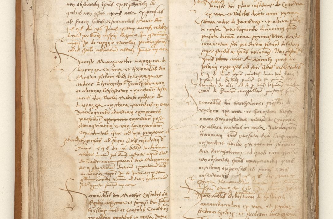 Zdjęcie nr 18 dla obiektu archiwalnego: [Acta sententiarum vicarialia coram Johanne de Goslaw]