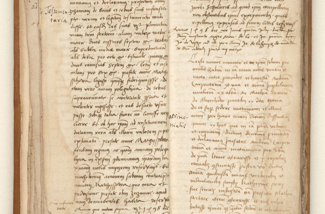 Zdjęcie nr 15 dla obiektu archiwalnego: [Acta sententiarum vicarialia coram Johanne de Goslaw]