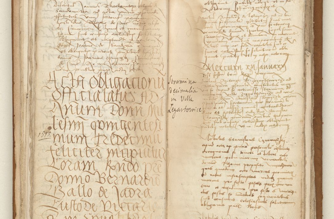 Zdjęcie nr 39 dla obiektu archiwalnego: [Acta obligationum officialia coram Valentino de Ilkusch]