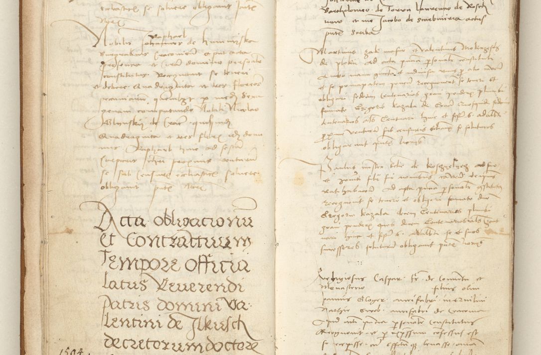 Zdjęcie nr 13 dla obiektu archiwalnego: [Acta obligationum officialia coram Valentino de Ilkusch]