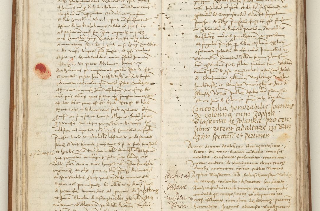 Zdjęcie nr 40 dla obiektu archiwalnego: [Acta obligationum officialia coram Valentino de Ilkusch]