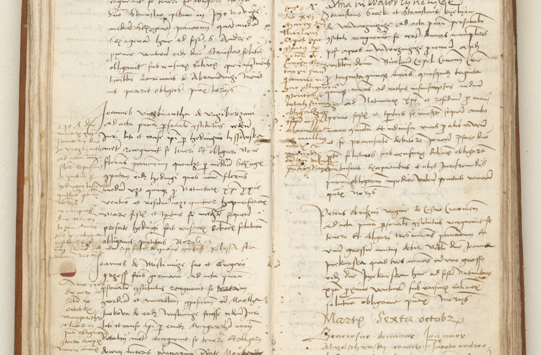 Zdjęcie nr 36 dla obiektu archiwalnego: [Acta obligationum officialia coram Valentino de Ilkusch]