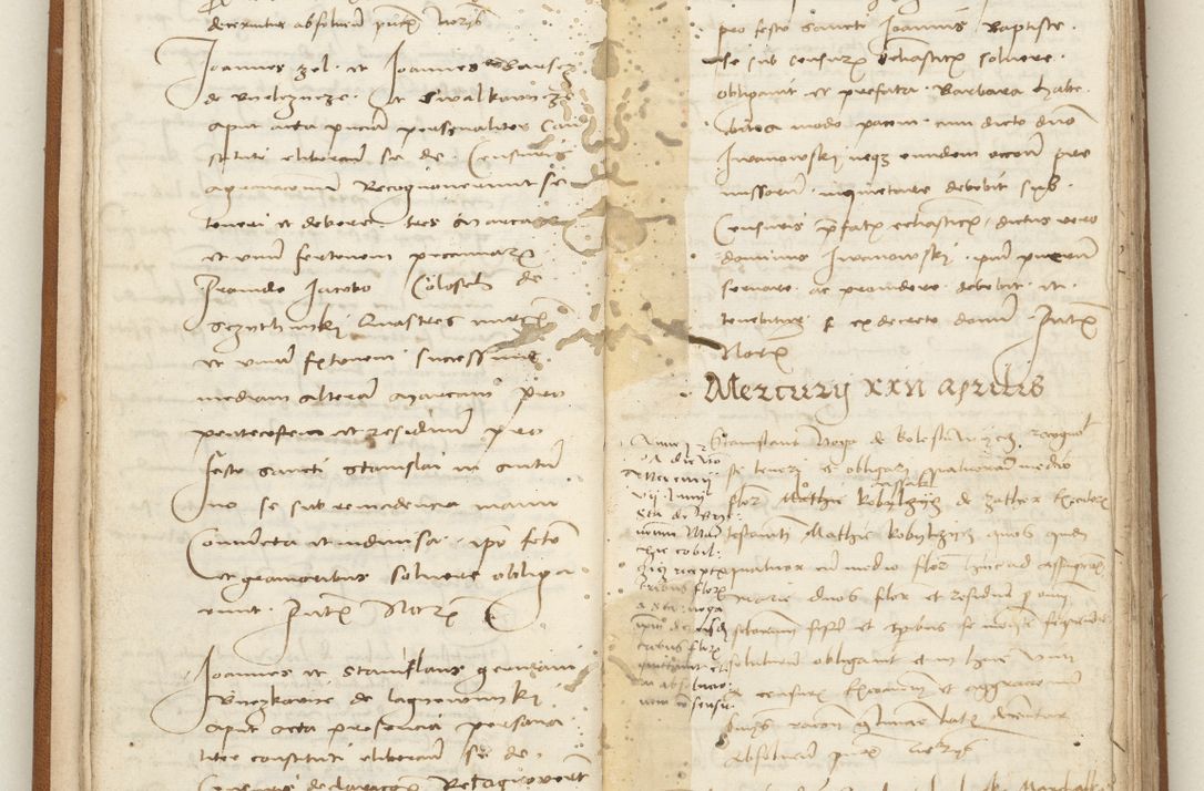 Zdjęcie nr 25 dla obiektu archiwalnego: [Acta obligationum officialia coram Valentino de Ilkusch]