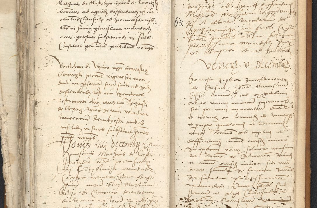 Zdjęcie nr 138 dla obiektu archiwalnego: [Acta constitutionum procuratorum vicarialia coram Nicolao Bedlenski]