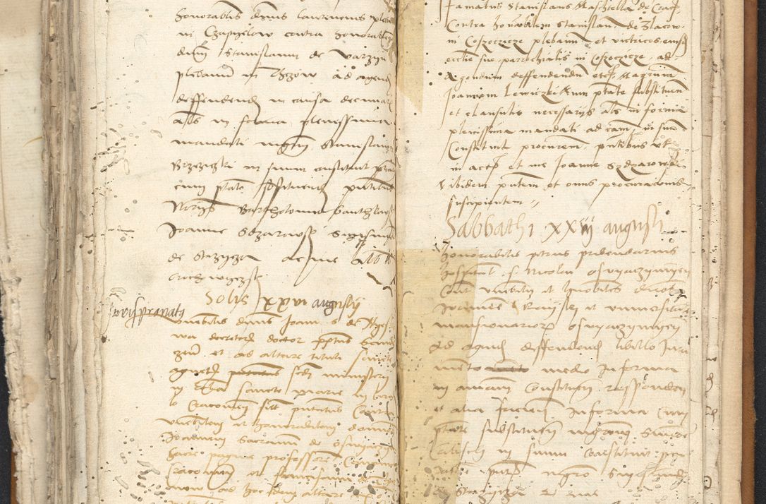 Zdjęcie nr 129 dla obiektu archiwalnego: [Acta constitutionum procuratorum vicarialia coram Nicolao Bedlenski]