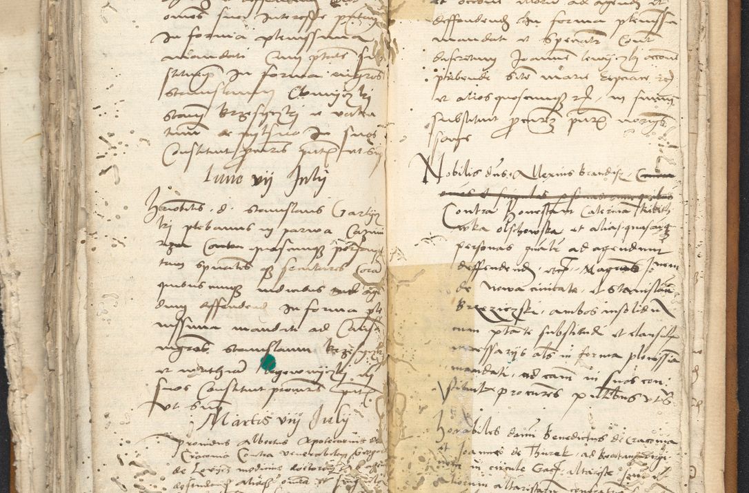 Zdjęcie nr 127 dla obiektu archiwalnego: [Acta constitutionum procuratorum vicarialia coram Nicolao Bedlenski]