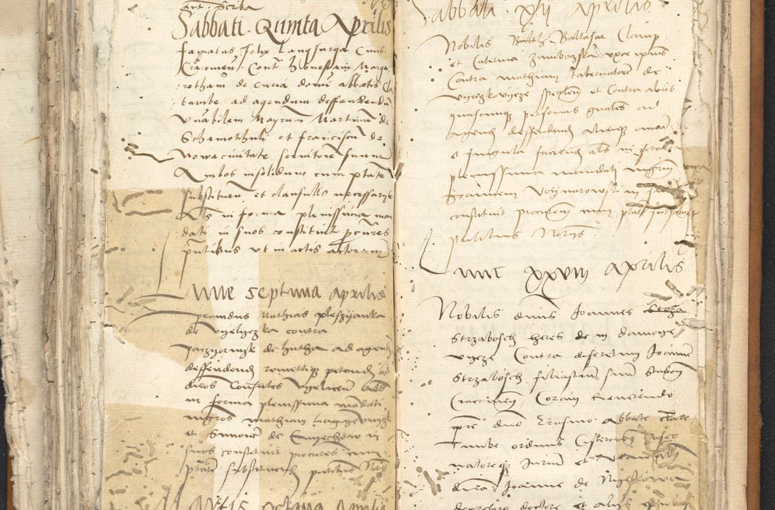 Zdjęcie nr 116 dla obiektu archiwalnego: [Acta constitutionum procuratorum vicarialia coram Nicolao Bedlenski]