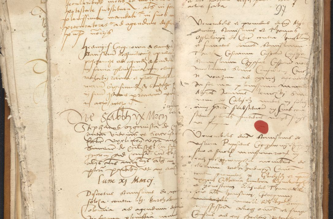 Zdjęcie nr 54 dla obiektu archiwalnego: [Acta constitutionum procuratorum vicarialia coram Nicolao Bedlenski]