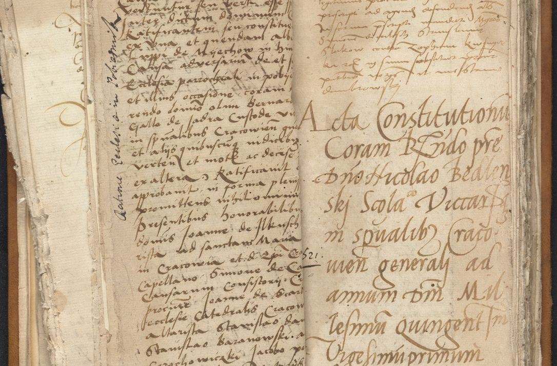 Zdjęcie nr 46 dla obiektu archiwalnego: [Acta constitutionum procuratorum vicarialia coram Nicolao Bedlenski]