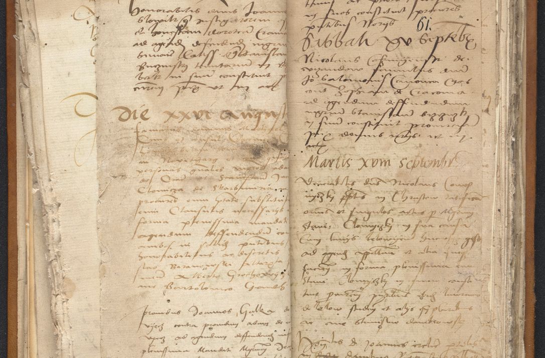 Zdjęcie nr 36 dla obiektu archiwalnego: [Acta constitutionum procuratorum vicarialia coram Nicolao Bedlenski]