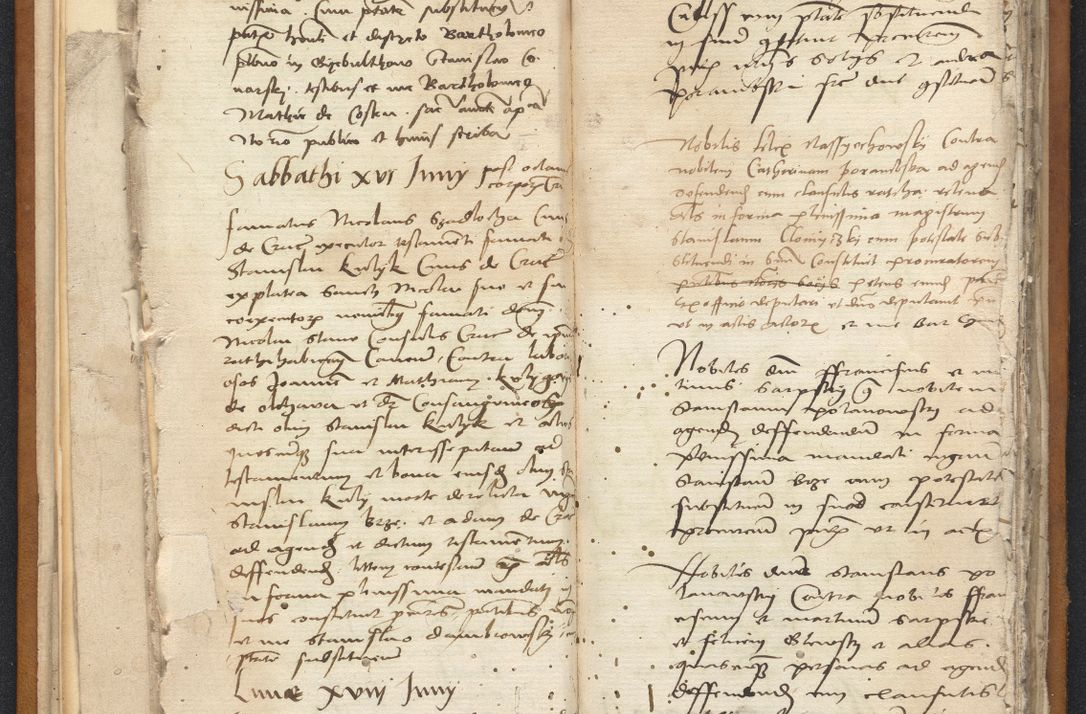 Zdjęcie nr 30 dla obiektu archiwalnego: [Acta constitutionum procuratorum vicarialia coram Nicolao Bedlenski]