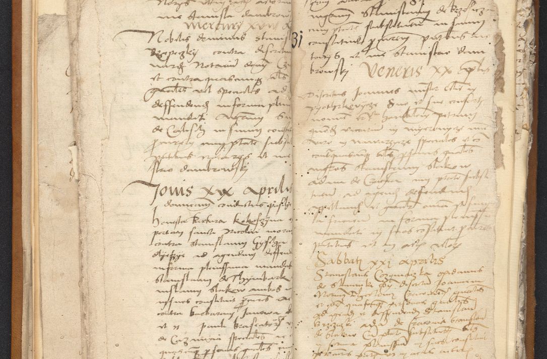 Zdjęcie nr 21 dla obiektu archiwalnego: [Acta constitutionum procuratorum vicarialia coram Nicolao Bedlenski]