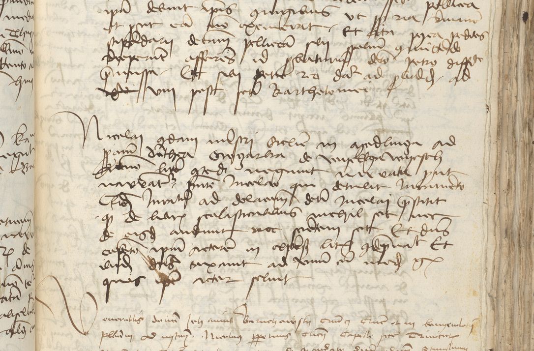 Zdjęcie nr 203 dla obiektu archiwalnego: [Acta pronuntiationum officialia coram Sandivogio de Thanczin]