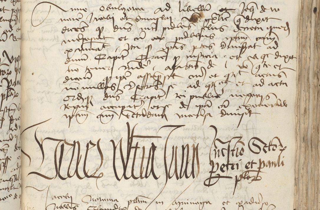 Zdjęcie nr 201 dla obiektu archiwalnego: [Acta pronuntiationum officialia coram Sandivogio de Thanczin]