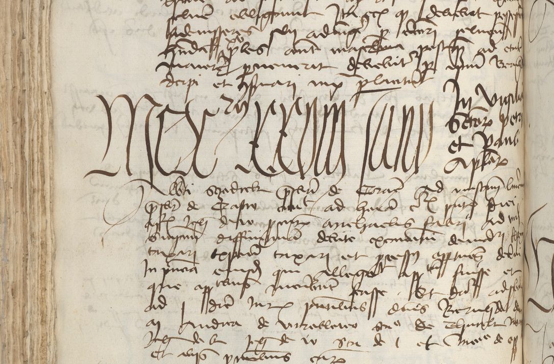 Zdjęcie nr 200 dla obiektu archiwalnego: [Acta pronuntiationum officialia coram Sandivogio de Thanczin]