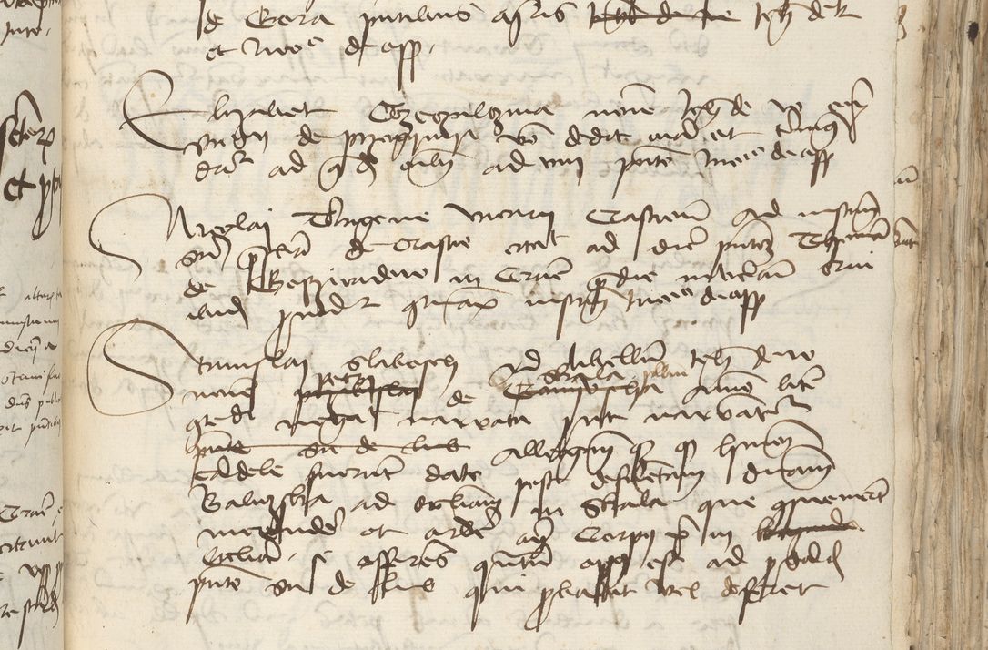 Zdjęcie nr 195 dla obiektu archiwalnego: [Acta pronuntiationum officialia coram Sandivogio de Thanczin]