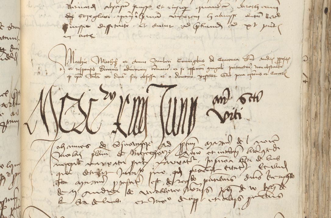 Zdjęcie nr 189 dla obiektu archiwalnego: [Acta pronuntiationum officialia coram Sandivogio de Thanczin]