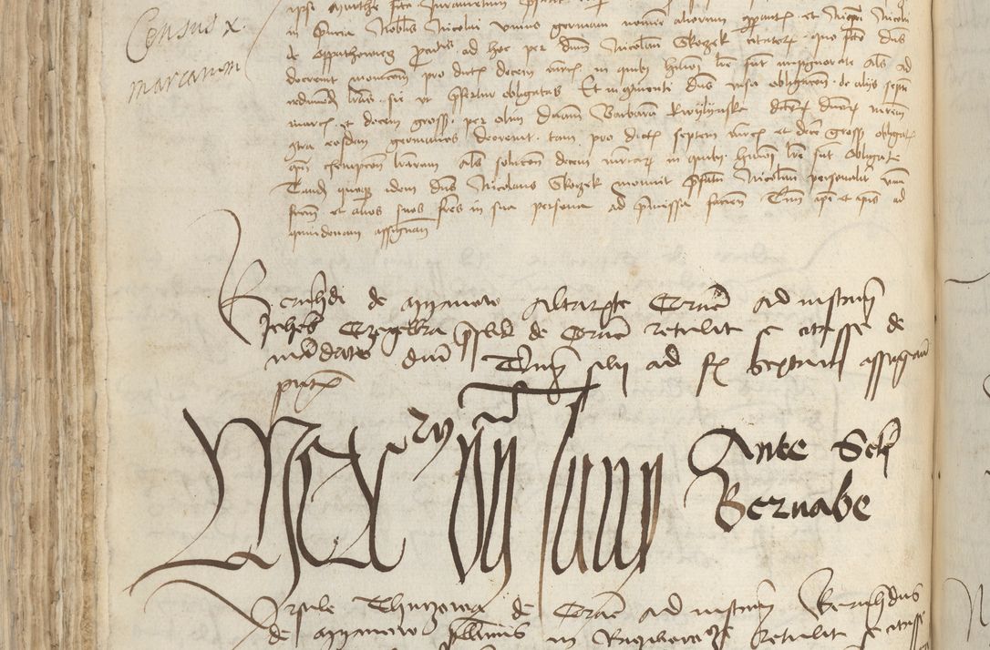 Zdjęcie nr 182 dla obiektu archiwalnego: [Acta pronuntiationum officialia coram Sandivogio de Thanczin]