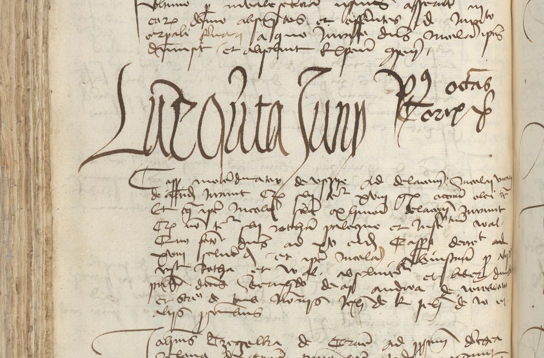 Zdjęcie nr 180 dla obiektu archiwalnego: [Acta pronuntiationum officialia coram Sandivogio de Thanczin]