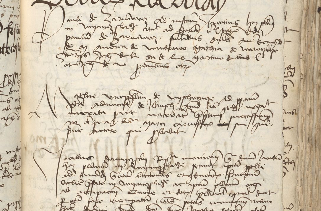 Zdjęcie nr 167 dla obiektu archiwalnego: [Acta pronuntiationum officialia coram Sandivogio de Thanczin]