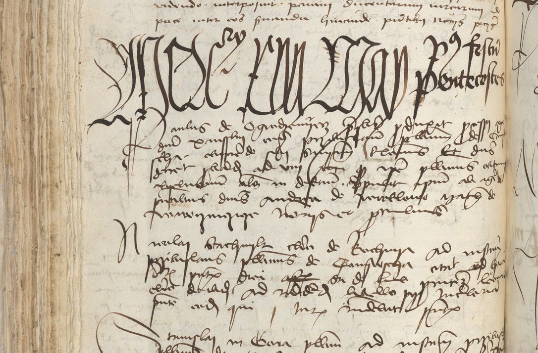 Zdjęcie nr 166 dla obiektu archiwalnego: [Acta pronuntiationum officialia coram Sandivogio de Thanczin]