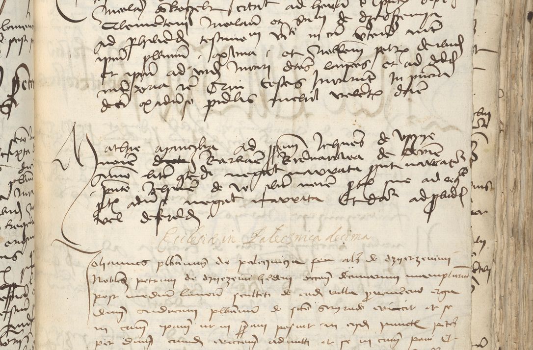 Zdjęcie nr 165 dla obiektu archiwalnego: [Acta pronuntiationum officialia coram Sandivogio de Thanczin]