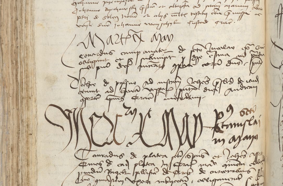 Zdjęcie nr 160 dla obiektu archiwalnego: [Acta pronuntiationum officialia coram Sandivogio de Thanczin]