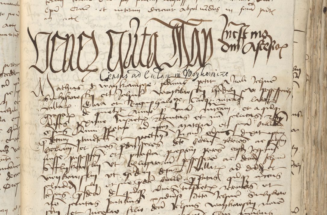 Zdjęcie nr 157 dla obiektu archiwalnego: [Acta pronuntiationum officialia coram Sandivogio de Thanczin]