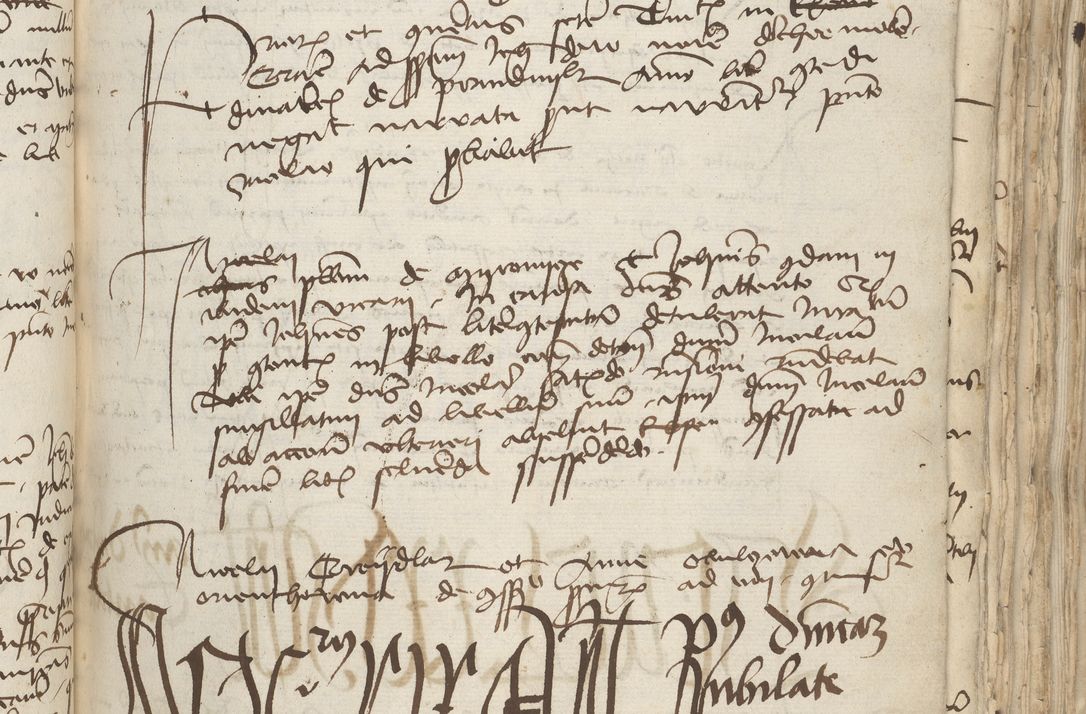 Zdjęcie nr 149 dla obiektu archiwalnego: [Acta pronuntiationum officialia coram Sandivogio de Thanczin]