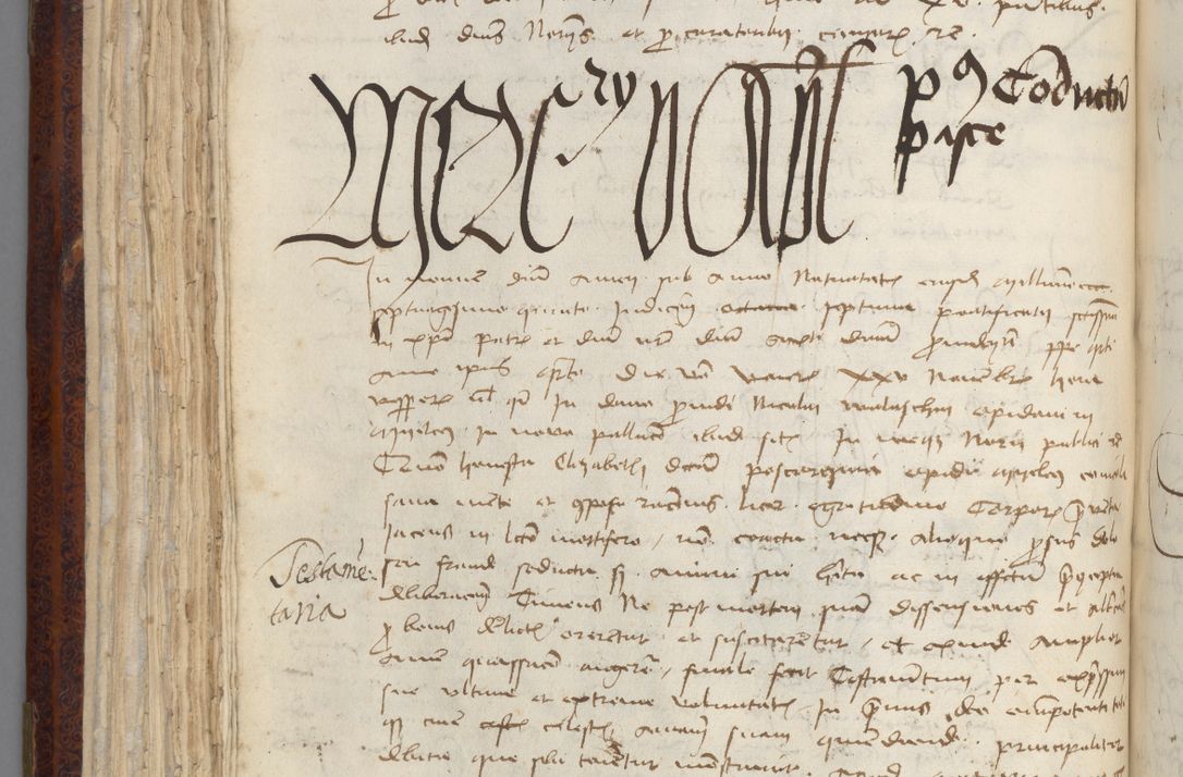 Zdjęcie nr 138 dla obiektu archiwalnego: [Acta pronuntiationum officialia coram Sandivogio de Thanczin]