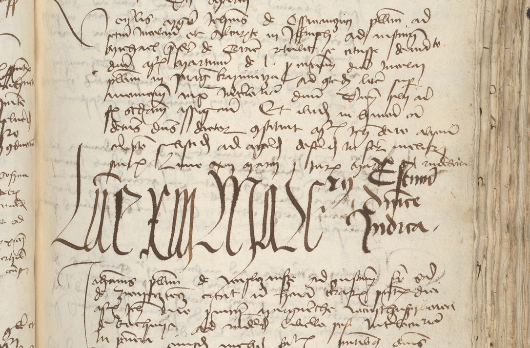 Zdjęcie nr 129 dla obiektu archiwalnego: [Acta pronuntiationum officialia coram Sandivogio de Thanczin]