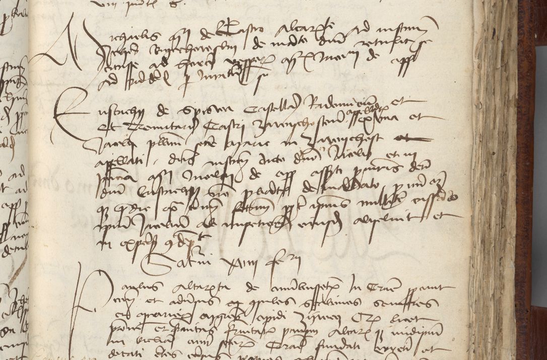 Zdjęcie nr 117 dla obiektu archiwalnego: [Acta pronuntiationum officialia coram Sandivogio de Thanczin]