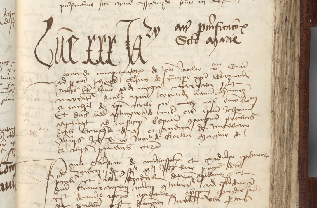 Zdjęcie nr 107 dla obiektu archiwalnego: [Acta pronuntiationum officialia coram Sandivogio de Thanczin]