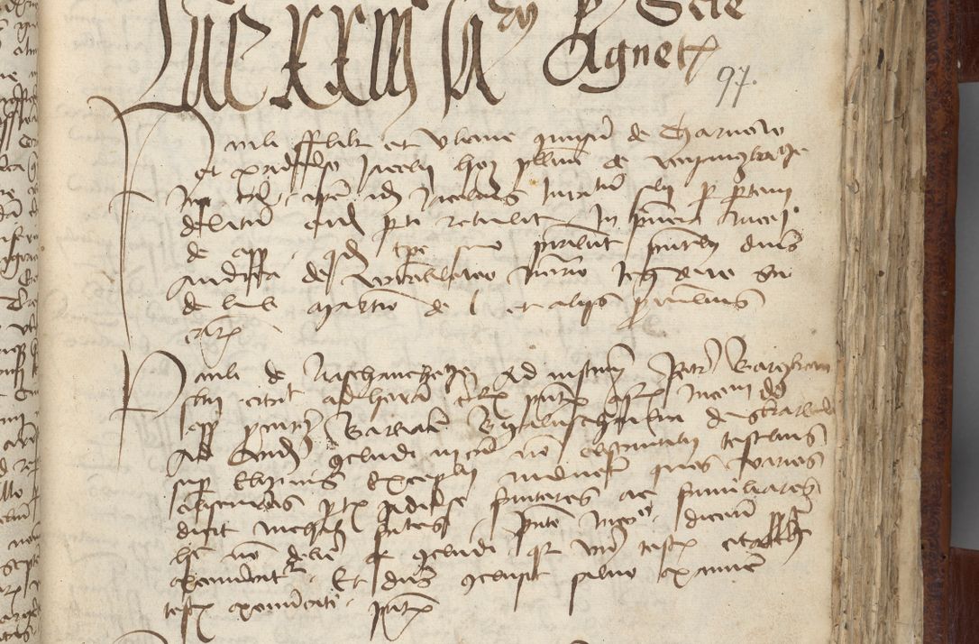 Zdjęcie nr 103 dla obiektu archiwalnego: [Acta pronuntiationum officialia coram Sandivogio de Thanczin]