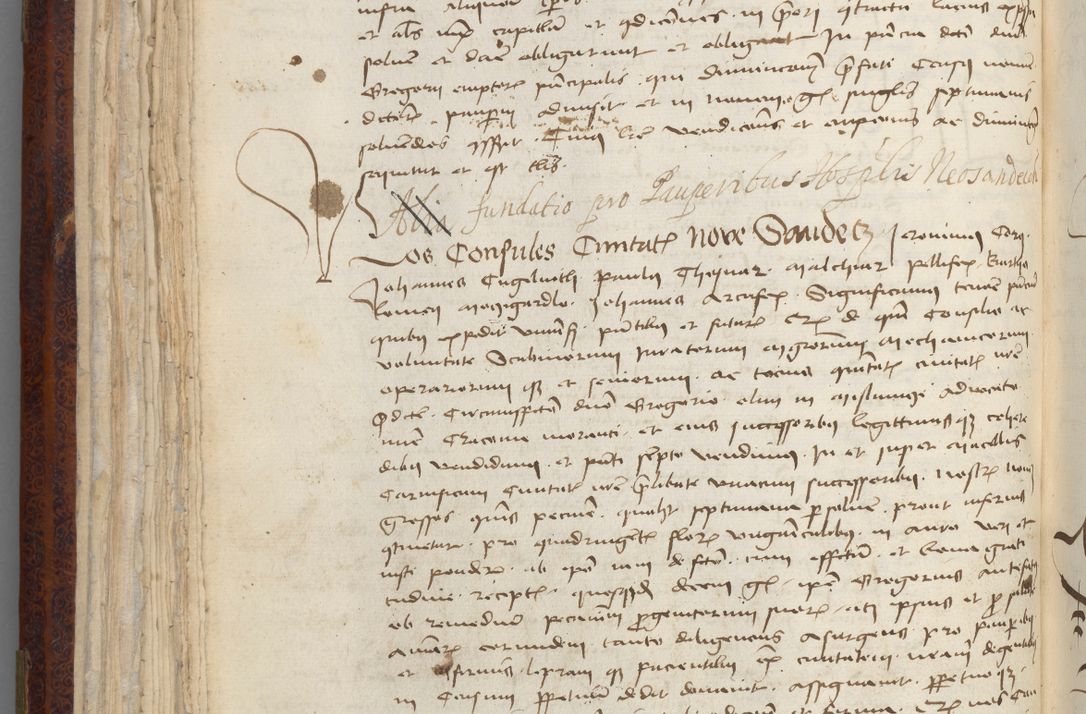 Zdjęcie nr 86 dla obiektu archiwalnego: [Acta pronuntiationum officialia coram Sandivogio de Thanczin]