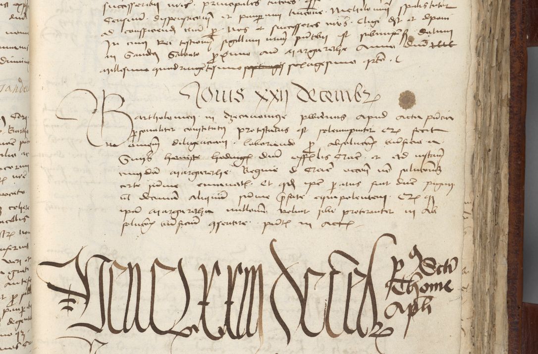 Zdjęcie nr 87 dla obiektu archiwalnego: [Acta pronuntiationum officialia coram Sandivogio de Thanczin]