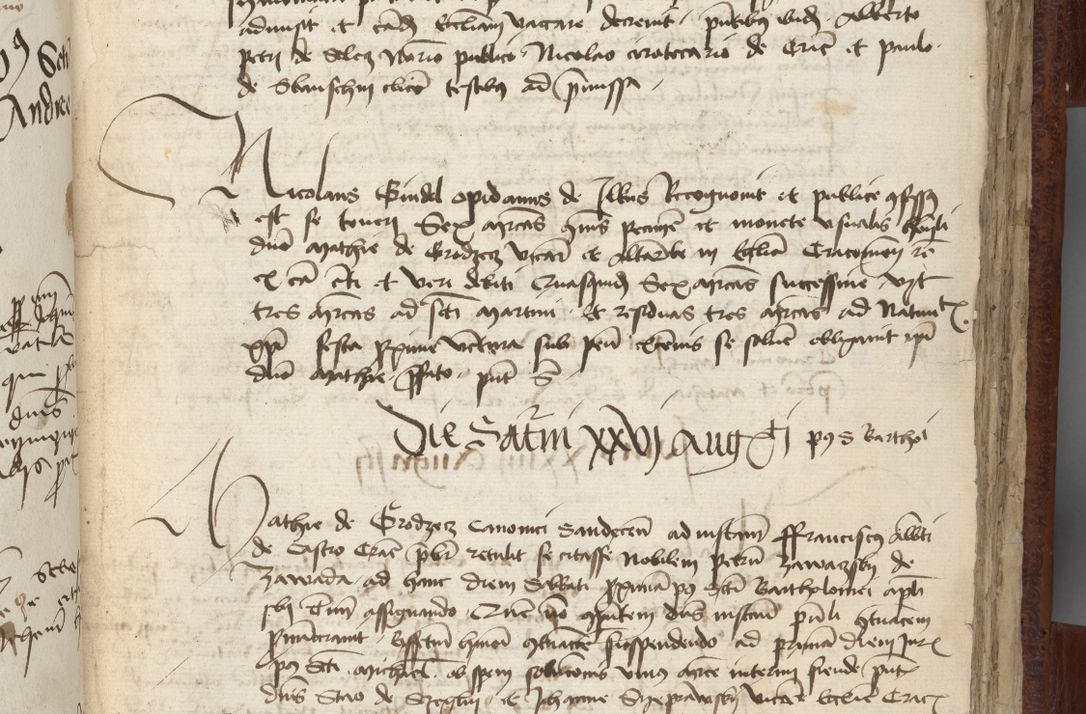 Zdjęcie nr 63 dla obiektu archiwalnego: [Acta pronuntiationum officialia coram Sandivogio de Thanczin]