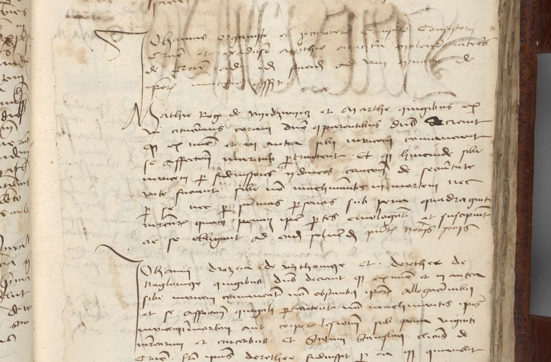 Zdjęcie nr 55 dla obiektu archiwalnego: [Acta pronuntiationum officialia coram Sandivogio de Thanczin]