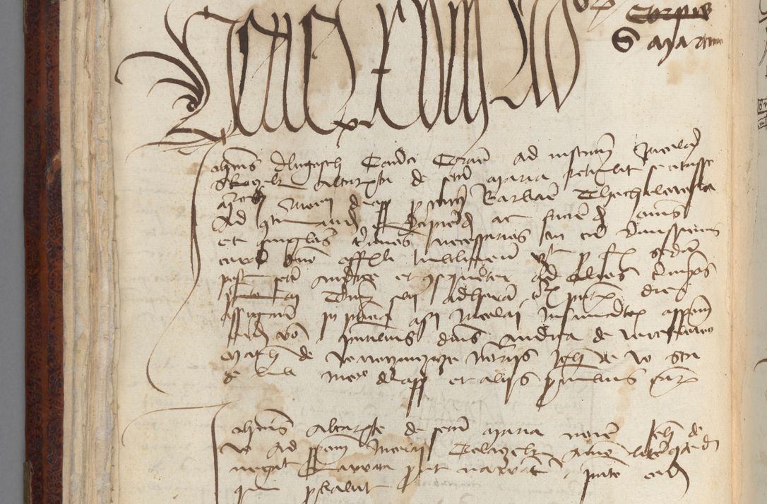 Zdjęcie nr 56 dla obiektu archiwalnego: [Acta pronuntiationum officialia coram Sandivogio de Thanczin]