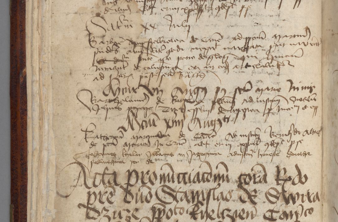 Zdjęcie nr 50 dla obiektu archiwalnego: [Acta pronuntiationum officialia coram Sandivogio de Thanczin]