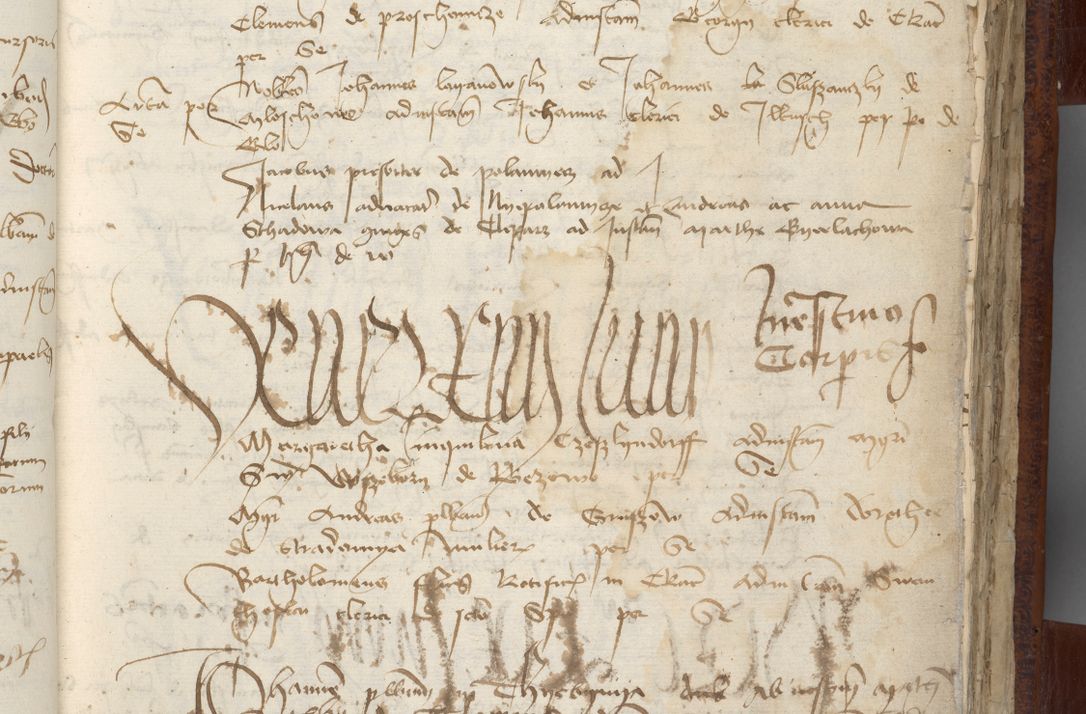 Zdjęcie nr 41 dla obiektu archiwalnego: [Acta pronuntiationum officialia coram Sandivogio de Thanczin]